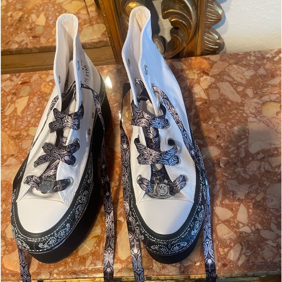Miley Cyrus X Converse Platform Hi Sneakers NEW!! - Picture 7 of 12